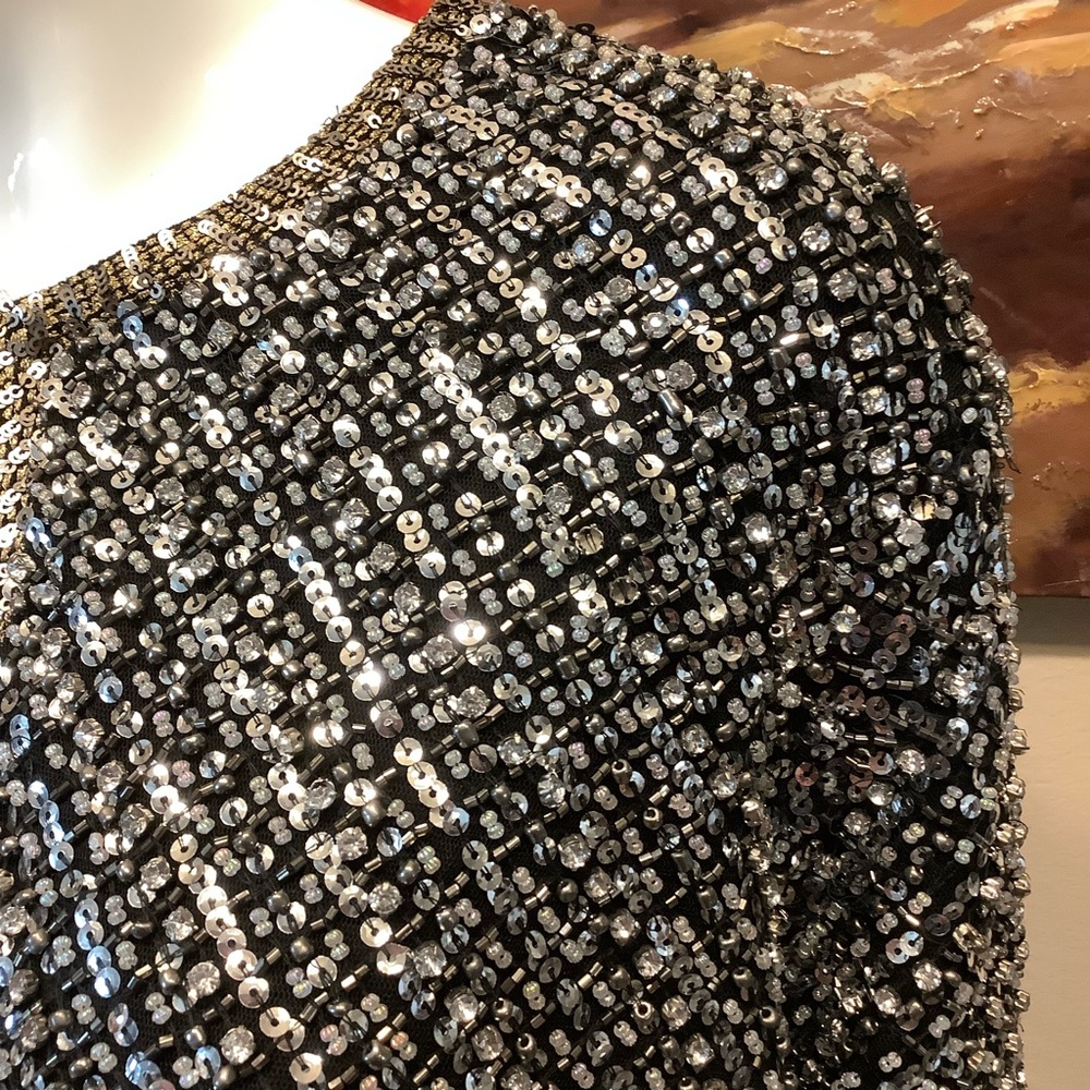 Zara Elegant Sequin Jacket Limited Edition - Picture 3 of 13